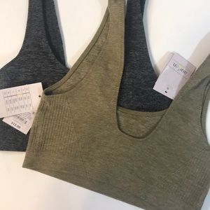 NEW bra XS  2 piece bras both XS (34A/32B)